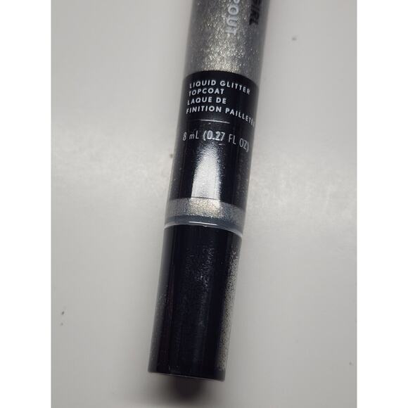 Covergirl Melting Pout Glitz Glitter Topcoat Double Platinum 405 - Picture 2 of 4